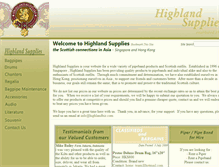 Tablet Screenshot of highlandbiz.com